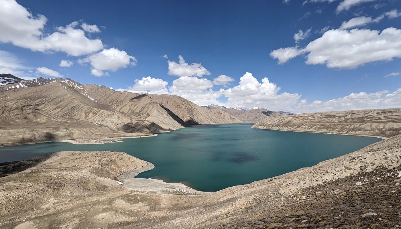 Yashilkul Lake in the Pamir Mountains